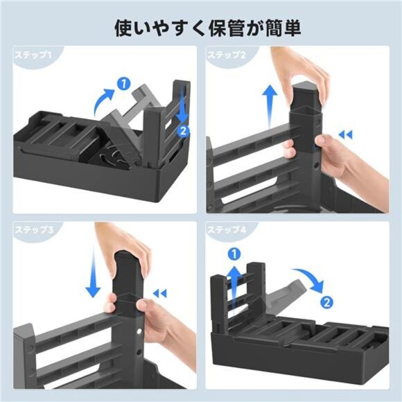 Elevated Dog Bowls, Adjustable Raised Dog Bowls with No Spill Dog Water Bowl - Picture 6 of 7